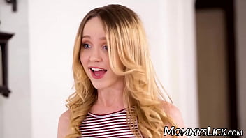 Preview 1 of Video Bokep Barat Colmek - Big tits MILF Katie Morgan punishes lesbian babes with 3way