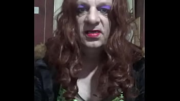 Preview 1 of Sophia Lones - crossdresser loves to give himself a machine masturbation part 3