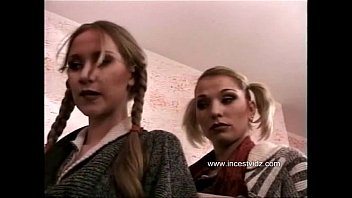 Preview 2 of Masturbation Jilbab - step Father with two daughters