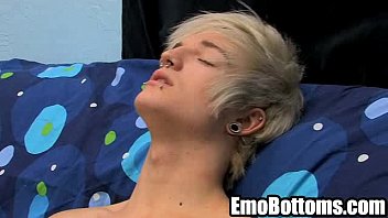 Preview 4 of Hezher Gils - This sexy blonde punk twink is jerking his cock off
