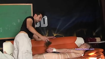 Preview 4 of Football Time - Luke Spanked and tied like a salami