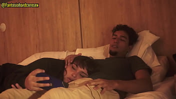 Preview 2 of New Hd 2019 Xxx - Mi hermanastra se atraganta con mi pene despues de ver una pelicula PARTE 1