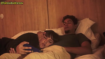 Preview 3 of New Hd 2019 Xxx - Mi hermanastra se atraganta con mi pene despues de ver una pelicula PARTE 1
