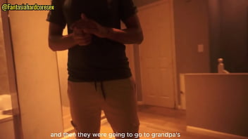 Preview 1 of New Hd 2019 Xxx - Mi hermanastra se atraganta con mi pene despues de ver una pelicula PARTE 1