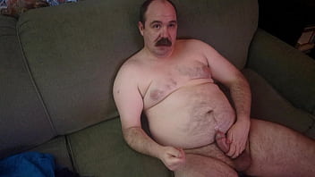 Preview 4 of Hijabi Creampie - &quot_Pulled Pork&quot_ - Hot bear Rusty Piper and sexy Mister Moustache Don K Dick jerk off their fat hairy cocks with some gay handjob action then Rusty stands up and sprays ghost cum all over Don&#039_s chest and belly and he eats it with gusto - cornf