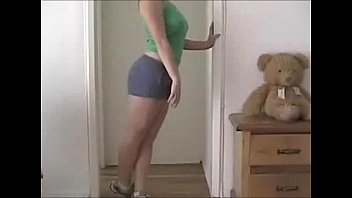 Preview 1 of Full Family Xnxxx - Lively Girl In Green Shirt Solo