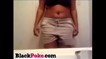Preview 1 of Prova Sex Porne - Busty ebony babe takes off her clothes