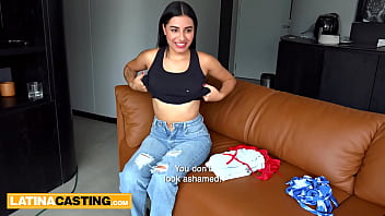 Preview 2 of Mams Bang Tens Com - Latina Casting - Tattooed Beauty Uses Her Hot Teen Body To Get Ahead