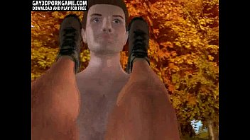 Preview 3 of Us 16year - These two hot 3D camper hunks are having anal sex outdoors