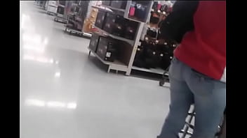 Preview 2 of Hidden Cam Oftice - MILF in Tight Jeans at Photo Kiosk