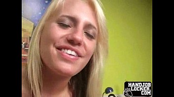 Preview 4 of Ellia Hughes With Room - Blonde teen handjob