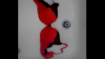 Preview 1 of Tube Porn Tube Jav Kk Amlar - Piss on Sis Red Bra