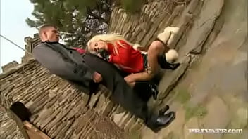 Preview 2 of Petite Teens Gangbang - Victoria Rush Makes a Guy Lick and Fuck Her Boots
