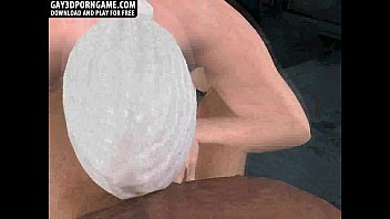 Preview 1 of Slinian - Three sexy interracial 3D studs are fucking