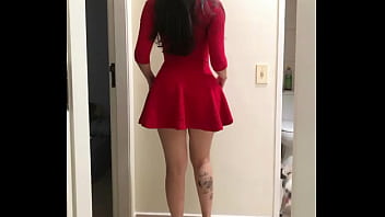 Preview 1 of Fransen Sex - Usando o vestido dela