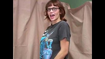Preview 1 of Jav Tube Porn Tube Xxxxmilf Sex - Petite nerdy girl peeing and spreading