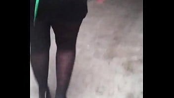 Preview 4 of Aiko Mendez - Nalgotas caminando en mini