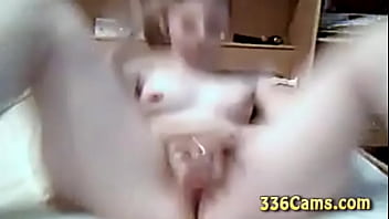 Preview 3 of Marshallese Xnxx Videos - Horny White Girl Masturbating On Webcam