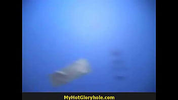 Preview 2 of Seachyoung Camfrog - Babe Gets Herself Off While Sucks Gloryhole Dick 23