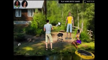 Preview 2 of Baiting Bus Shy - Lesson Of Passion Lake Party