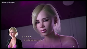 Preview 4 of Black Lady Blue Film Video - Apocalust 23 - Sexy Blonde being fucked for the first time| virgin sex first time| Adorable hottie being fucked - 3D Porn Game