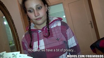 Preview 2 of Pantai Gading - Pretty Czech student is picked up in a coffee shop &amp_ paid to fuck