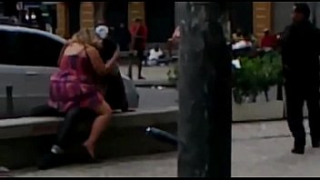 Preview 2 of Granny Wife Young - Sexo na rua no Rio de Janeiro