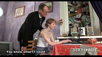 Preview 2 of My Aunt Nude - Teacher is getting wet blowjob