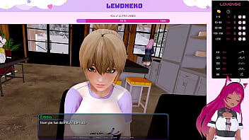 Preview 4 of Samdra Romain - VTuber LewdNeko Plays Harem Hotel Part 29