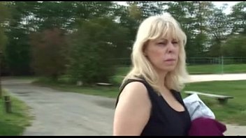 Preview 1 of Wife Gangbanged At Work - Chubby Mature Blonde Eats His Cock And Then Gets Drilled Outside - Free Porn   Sex Video - Mature,  B