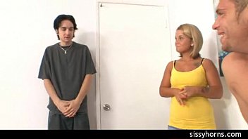 Preview 1 of Izi Ashley Nerdy - cuckold humiliation interracial sissy orgy wife big cock milf slut sissyhorns.com