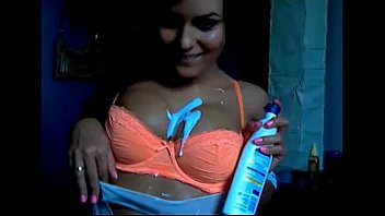 Preview 2 of Sunny Leone Masterbatong - Sexy Webcam Girl With Big Boobs Dance Tease