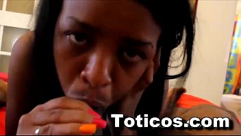Preview 4 of Hot Amateur Zenga - Amatuer black girl in Dominican Repblic first time video on Toticos.com 19yo dominican teen shower &amp_ blowjob ft. Ashlei