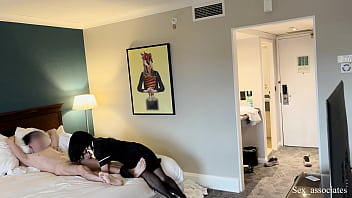 Preview 3 of Hindi Language Sex Videos - PUBLIC DICK FLASH. I pull out my dick in front of a hotel maid and she agreed to help me cum.