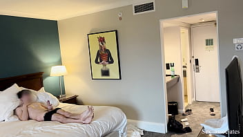 Preview 1 of Hindi Language Sex Videos - PUBLIC DICK FLASH. I pull out my dick in front of a hotel maid and she agreed to help me cum.