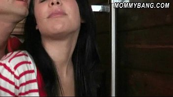 Preview 1 of Seek Tudung Baju Ketat Part 2 - Naughty teen Katie St Ives and MILF Kendra Lust kitchen sex