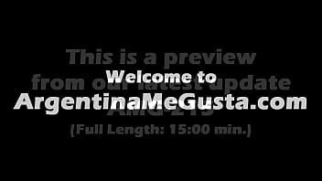 Preview 1 of Squirter Vibrate - HUGE Cameltoe! Big Boobs! Round Ass! Perfect Amateur Teen!