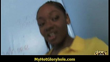 Preview 1 of Money Capel - Sexy girl shows off her blowjob skills at gloryhole 4