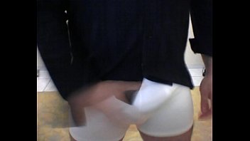 Preview 1 of Full Movie 720p - Punheta com cueca Boxer Branca