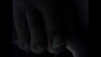 Preview 2 of Indo Bulr - candid girlfriend toes