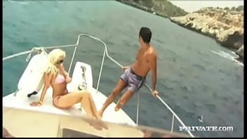 Preview 1 of 12yers Six Gilr Vdo - Stacy Silver Boating and Boned during Private Dive