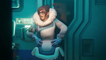 Preview 2 of Fance Girl - Overwatch Tour - D.Va