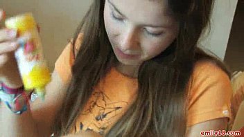 Preview 2 of Indin Anali Stores - Teen girl show body with tatoo