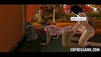 Preview 2 of Sex Koothi Hd Tamil Village - Here is some hot fucking with this sexy 3D big tit camper babe