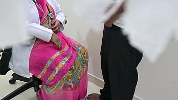 Preview 1 of Wwwii Hd Video - Telugu doctor checking patient dick in clinic