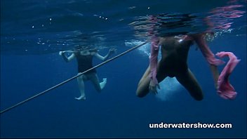Preview 3 of Xxx In Poo - Nastya and Masha are swimming nude in the sea