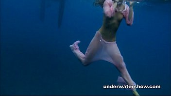 Preview 1 of Xxx In Poo - Nastya and Masha are swimming nude in the sea