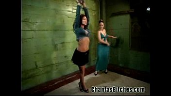 Preview 1 of Mommys Lesbians Teen - Poor Girl in Cruel Lesbian BDSM!