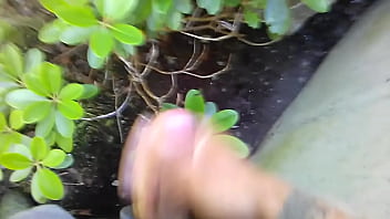 Preview 3 of Lewa Porn - free time at work. solo jerk off outside.