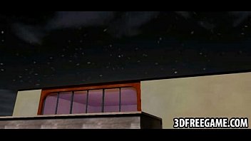 Preview 2 of Dorcel Sex Niki Sex - This is a 3D recorded game scene with punks who fight over a babe